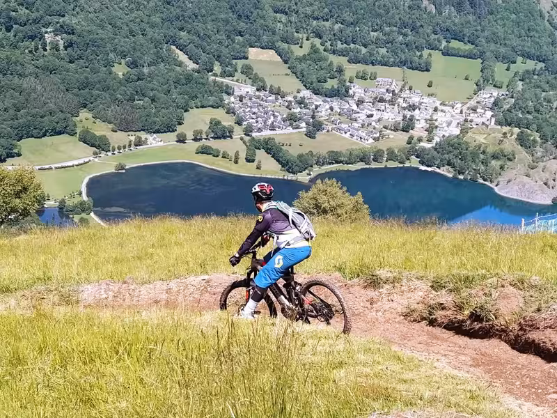 Balade en VTT Electrique à Loudenvielle