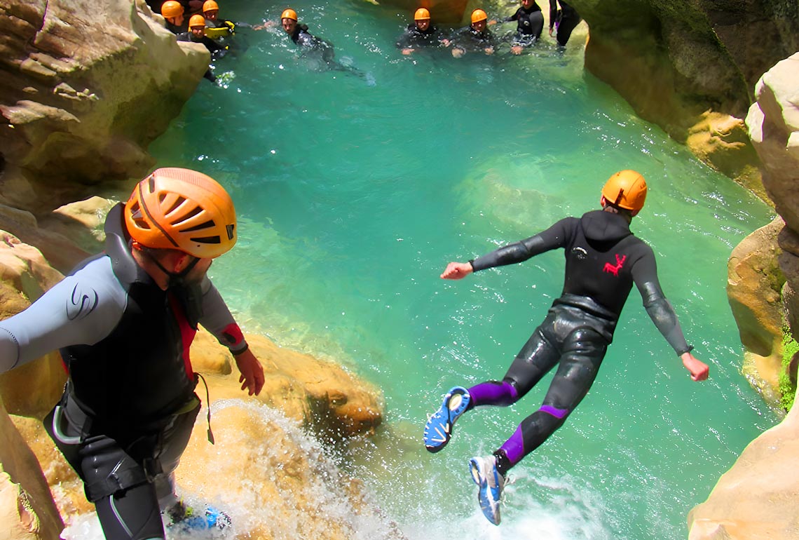 Activité Canyoning