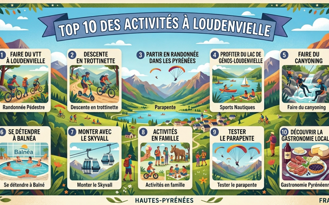Top 10 des activités incontournables à Loudenvielle